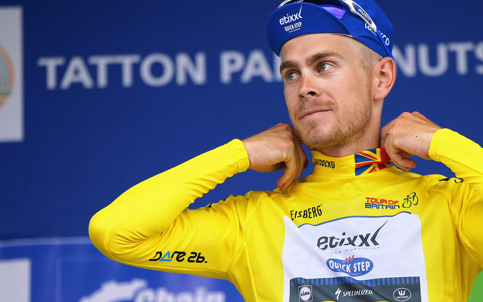 Tour of Britain: Vermote in yellow ahead of queen-stage