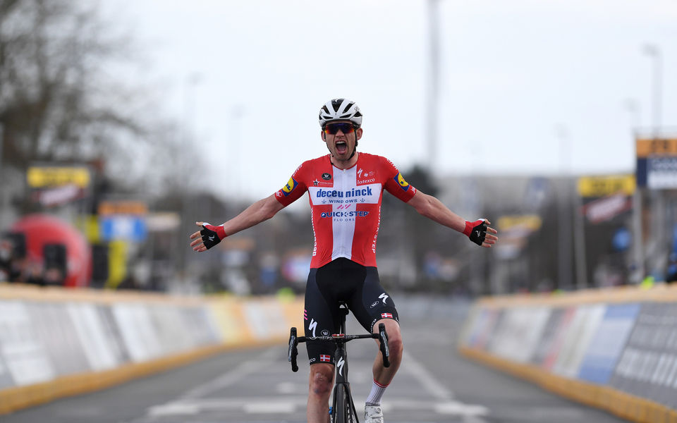 Kasper Asgreen wint E3 Harelbeke