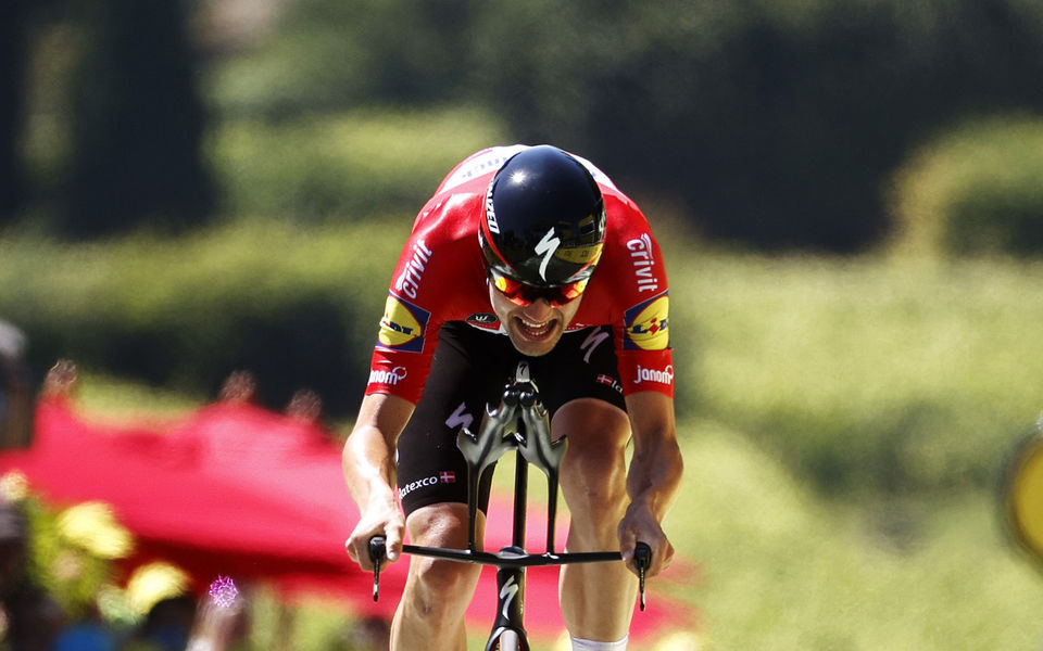 Tour de France: Kasper Asgreen impresses in final ITT