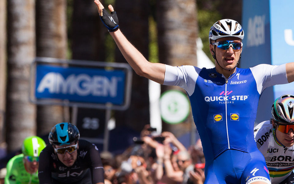 Double joy for Kittel in Tour of California opening day