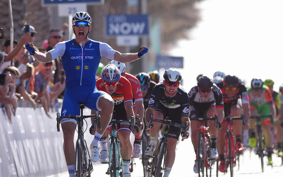 Marcel Kittel wint openingsrit Dubai Tour