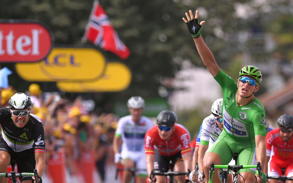 Tour de France: High five, Marcel!
