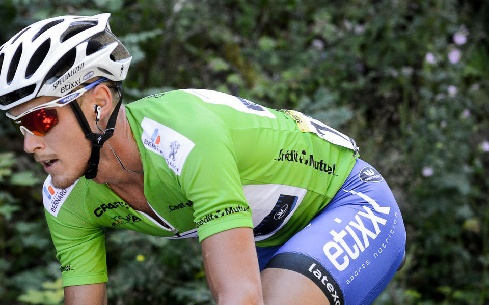 Matteo Trentin leaves the Tour de l’Ain with the green jersey