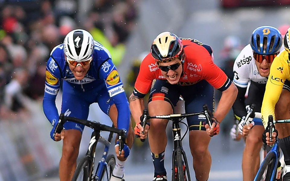 Paris-Nice: Gilbert sprints to third in the crosswinds