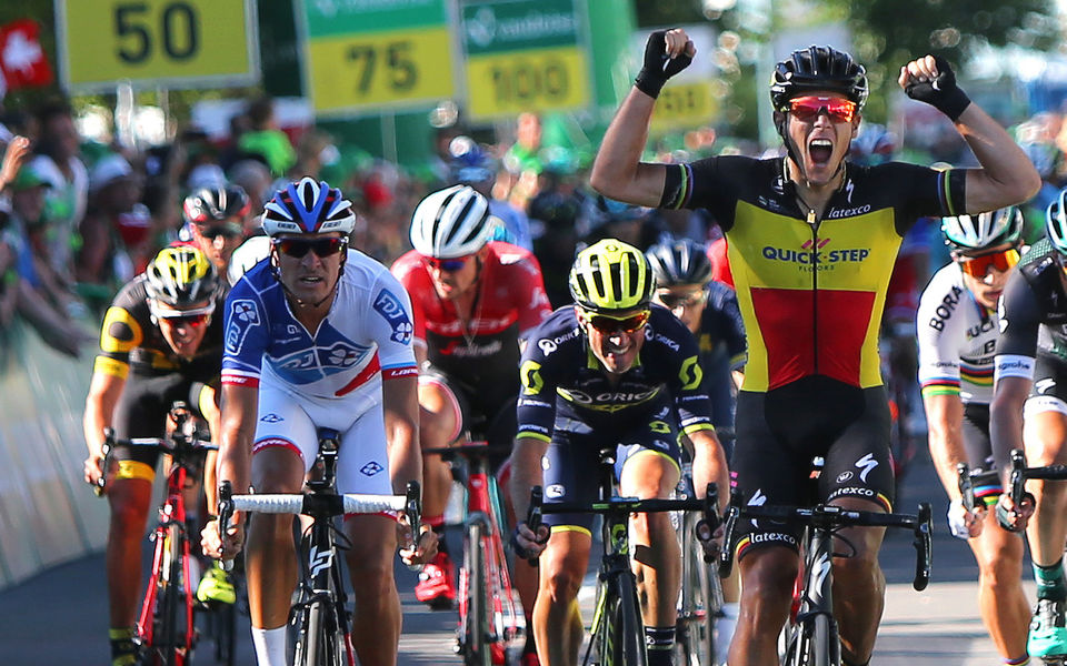Gilbert seizes the day at the Tour de Suisse