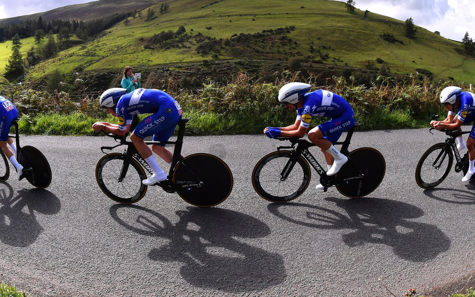 Tour of Britain: solide ploegentijdrit Quick-Step Floors