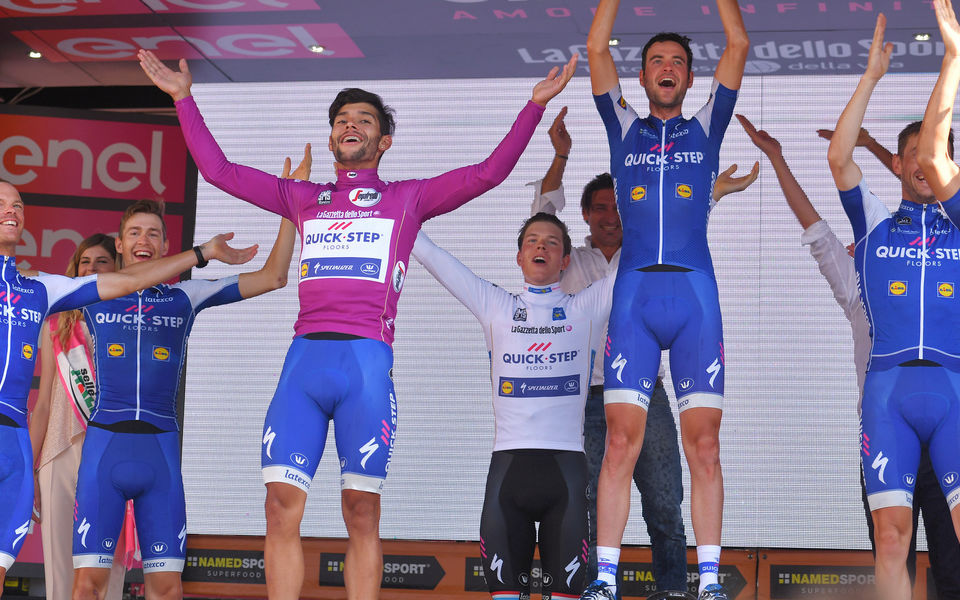 Quick-Step Floors conclude memorable Giro d’Italia