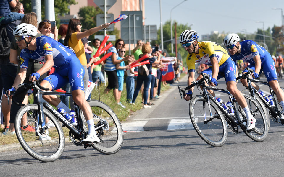 Julian Alaphilippe pakt eindzege Tour de Slovaquie