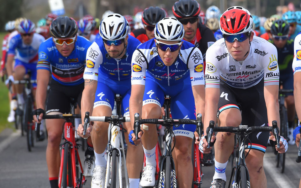 Quick-Step Floors struck by bad luck in Tirreno-Adriatico