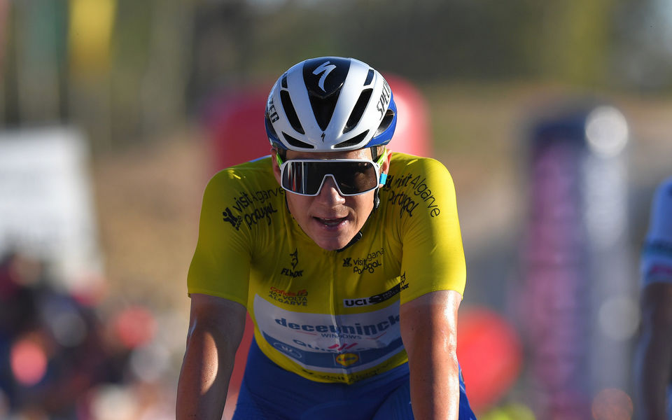 Evenepoel holds onto the yellow jersey