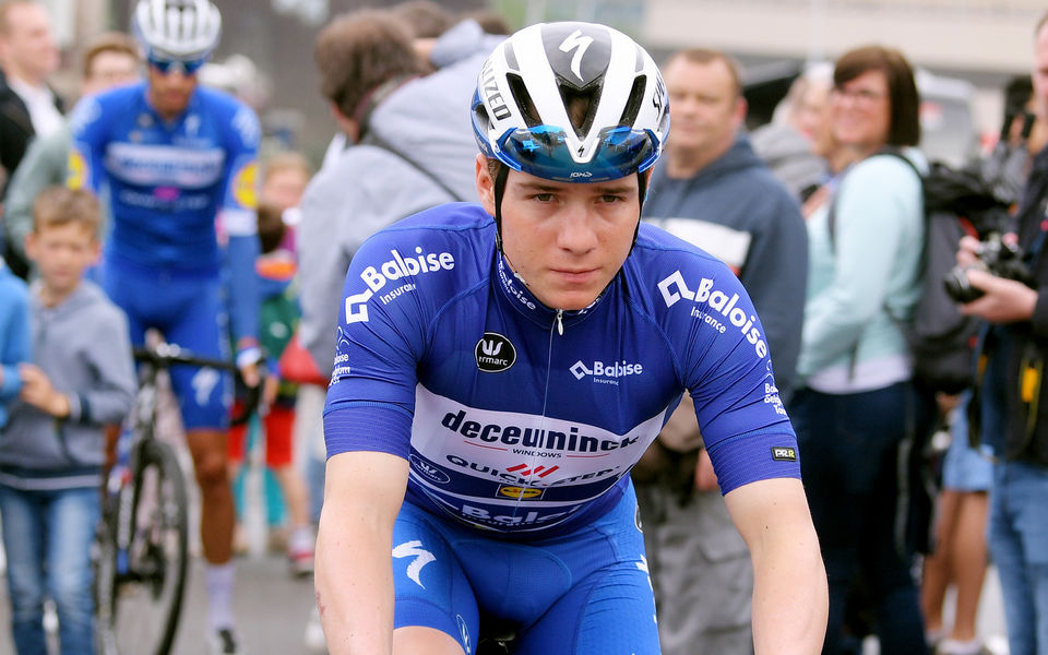 Evenepoel in the driving seat at the Belgium Tour