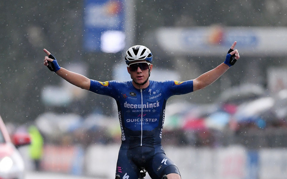 Remco Evenepoel solos to Coppa Bernocchi victory