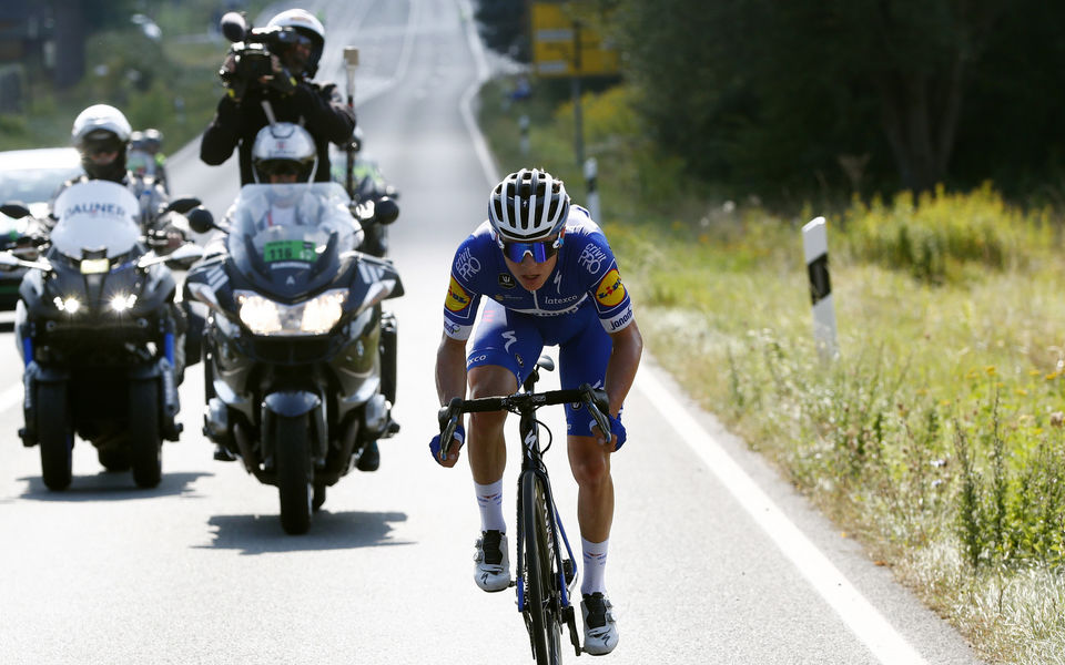 Evenepoel toont zich in Deutschland Tour