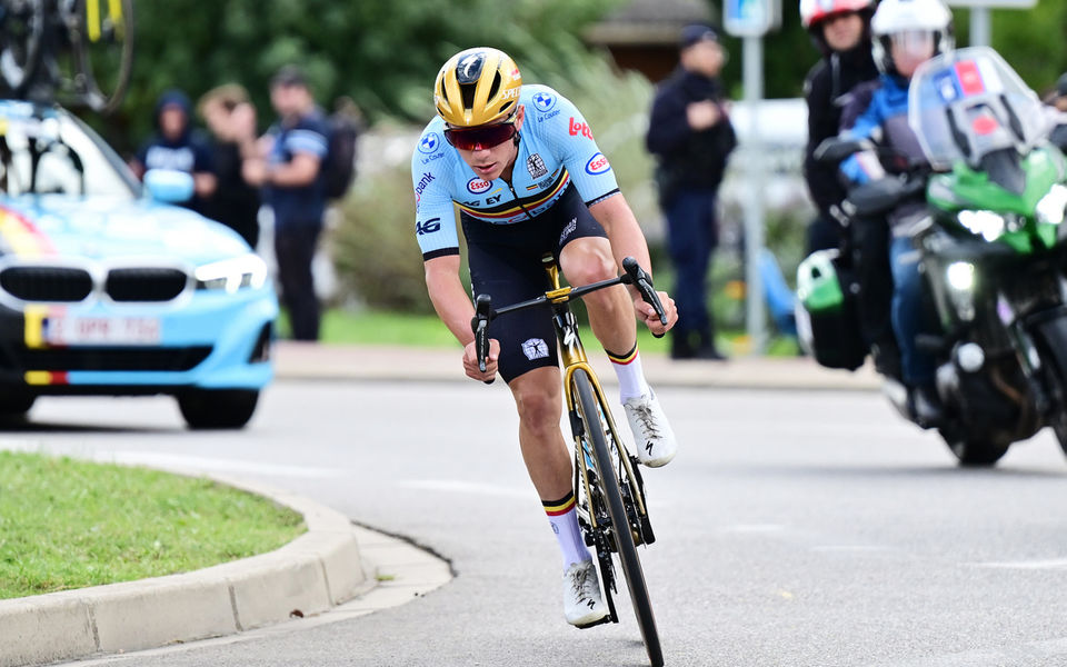 Vierde medaille in twee weken voor Remco Evenepoel