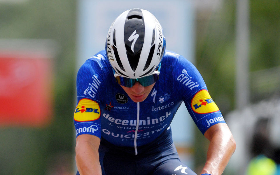 Evenepoel derde op BK in Waregem