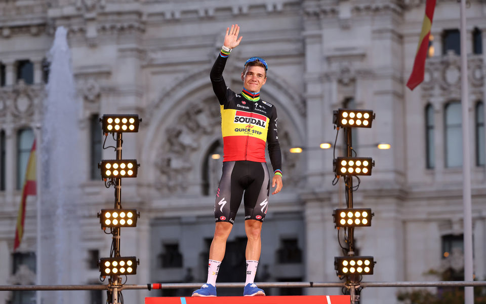 Vuelta a España: Evenepoel tweemaal op het podium in Madrid