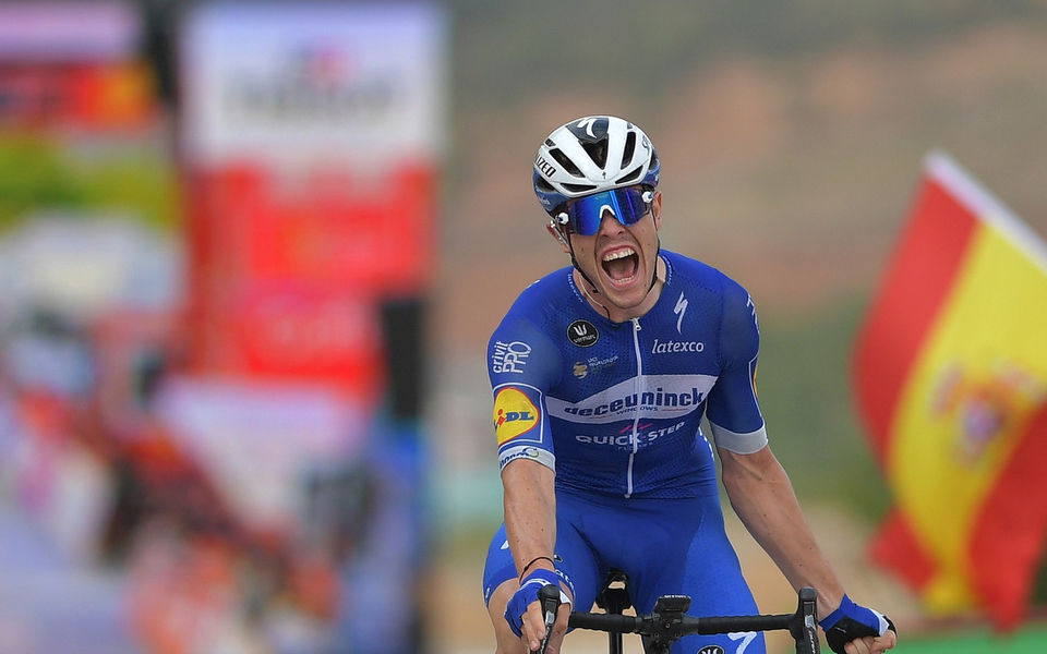 Vuelta a España: Rémi Cavagna pakt knappe ritzege