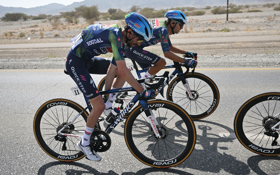 Geen geluk voor de ploeg in Oman