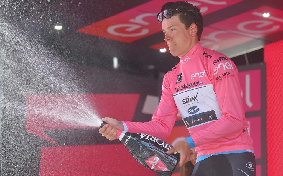 Jungels moves into maglia rosa at the Giro d’Italia