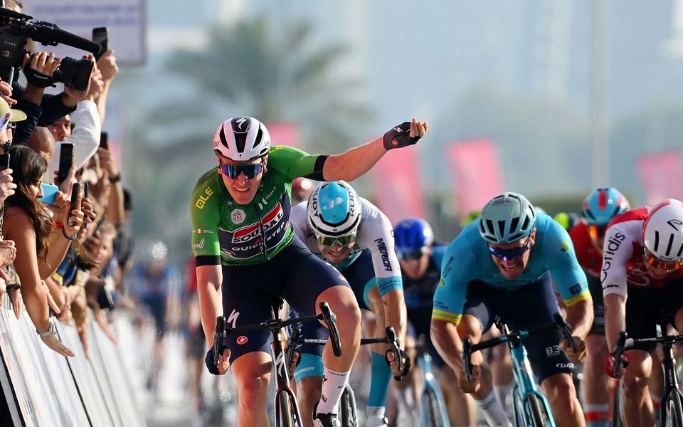 Tim Merlier writes history at the UAE Tour