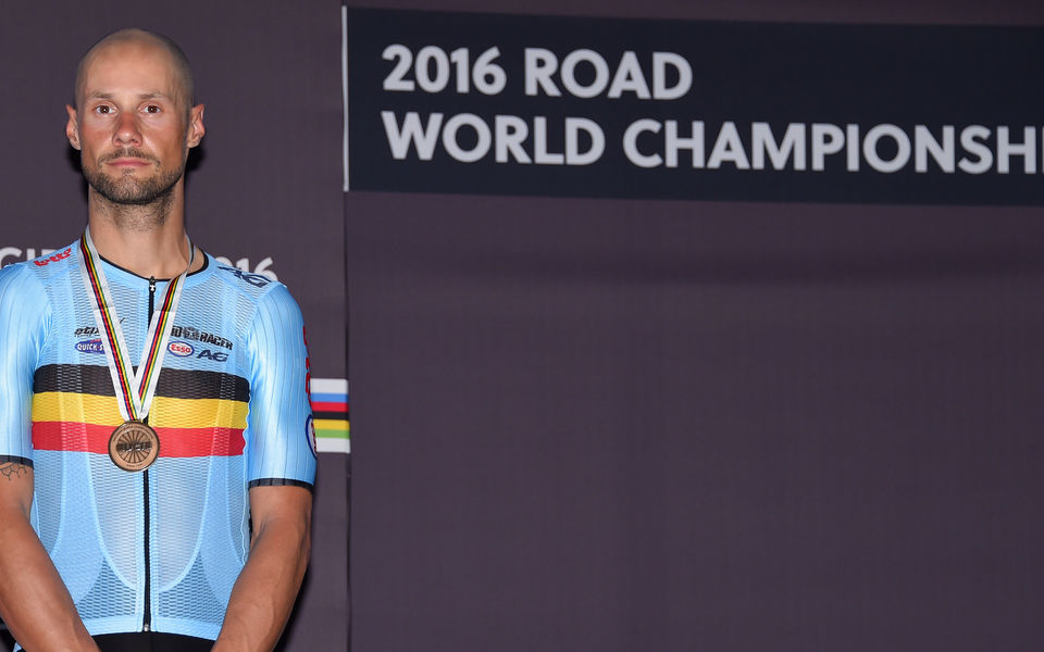 Tom Boonen takes bronze at the World Championships