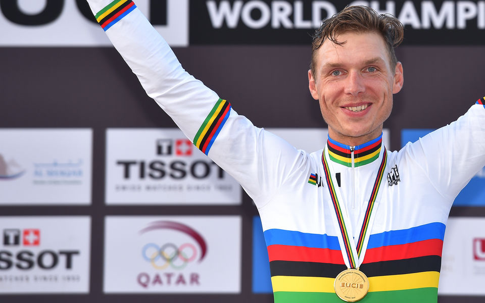 WK tijdrijden: Tony Martin pakt vierde wereldtitel