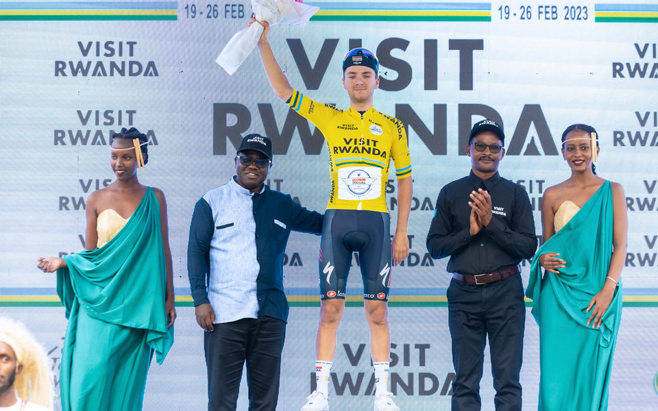 Lecerf dons the yellow jersey in Rwanda