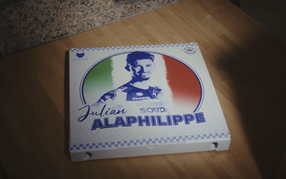 Een pizza Giro actie