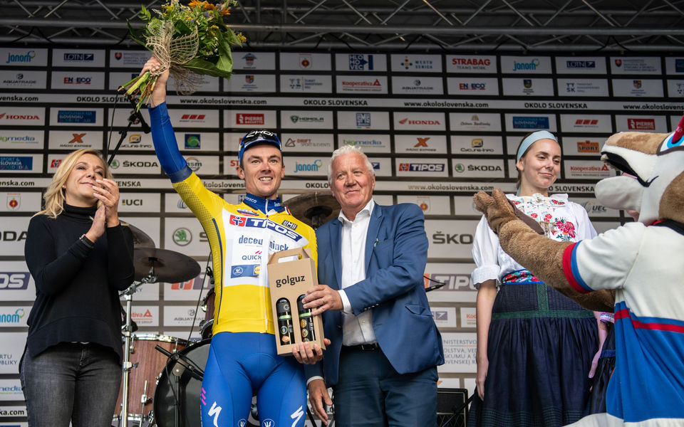 Lampaert continues in the lead at Okolo Slovenska