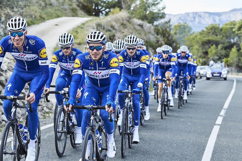 Quick-Step Floors Cycling Team en 6d Sports Nutrition partners in 2018