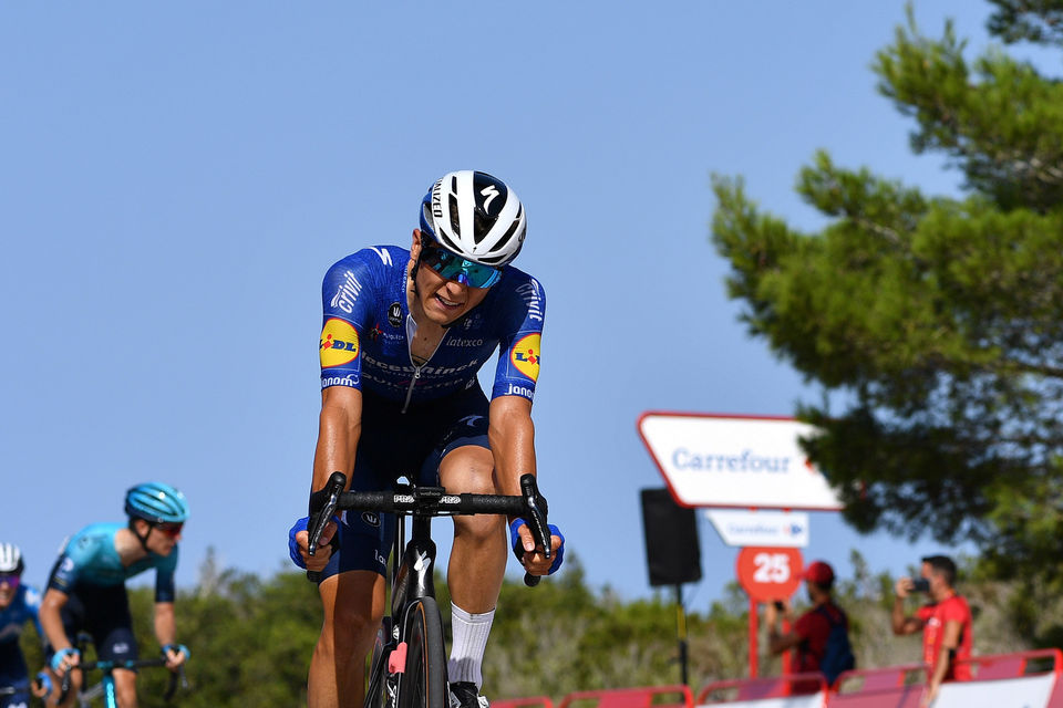 Bagioli impresses on tough La Vuelta finish