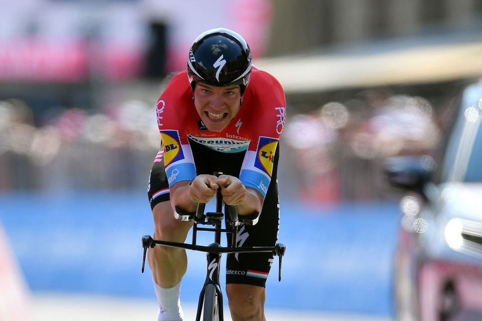 Jungels posts solid result in BinckBank Tour ITT