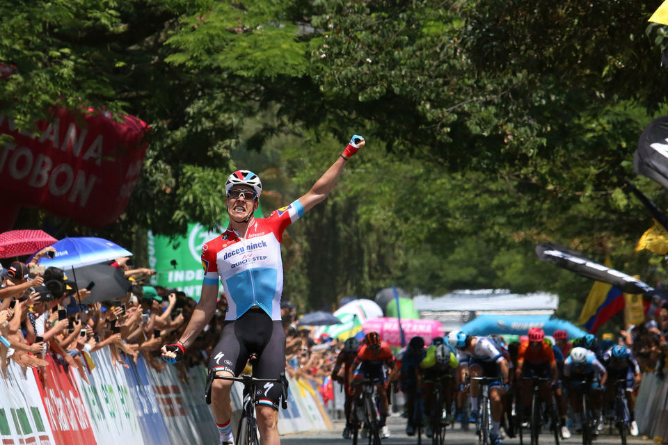 Tour Colombia: dubbelslag voor Bob Jungels