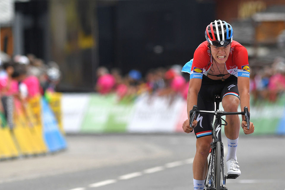 Jungels fights to the line on brutal Dauphiné stage