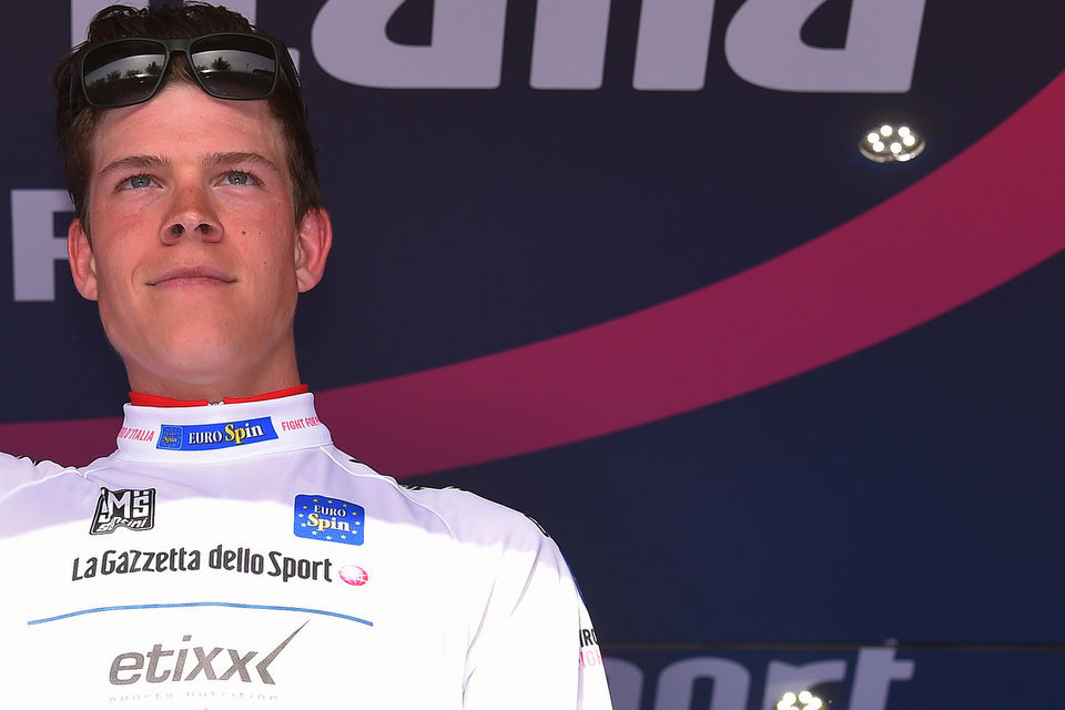 Jungels takes the white jersey at the Giro d’Italia