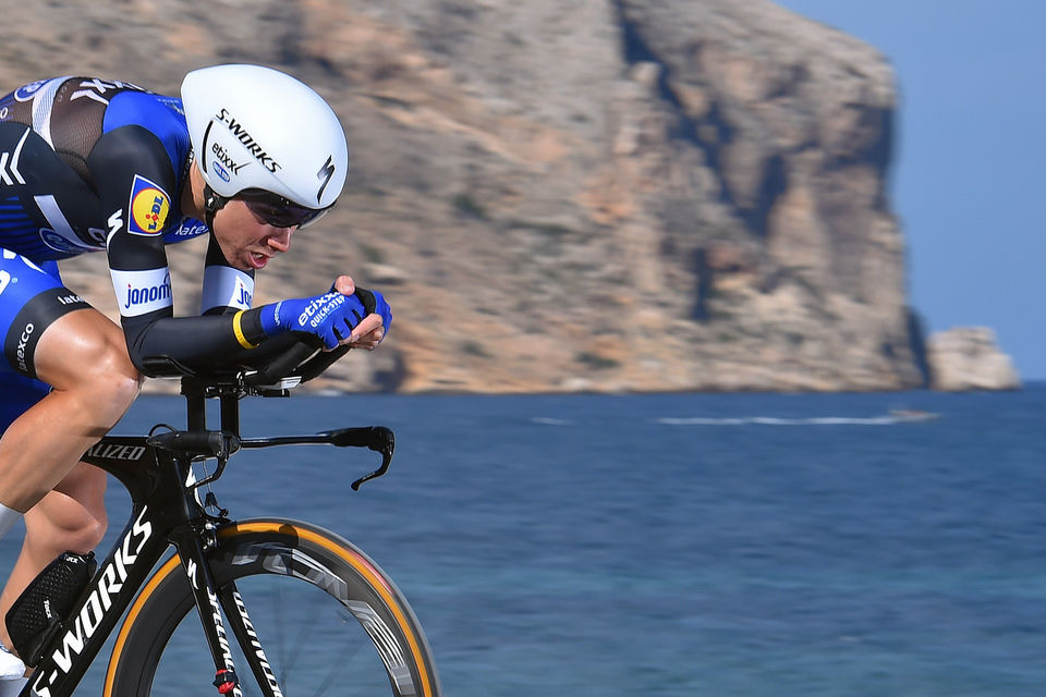 Vuelta a España: Lampaert 4e in tijdrit, De La Cruz ongelukkig