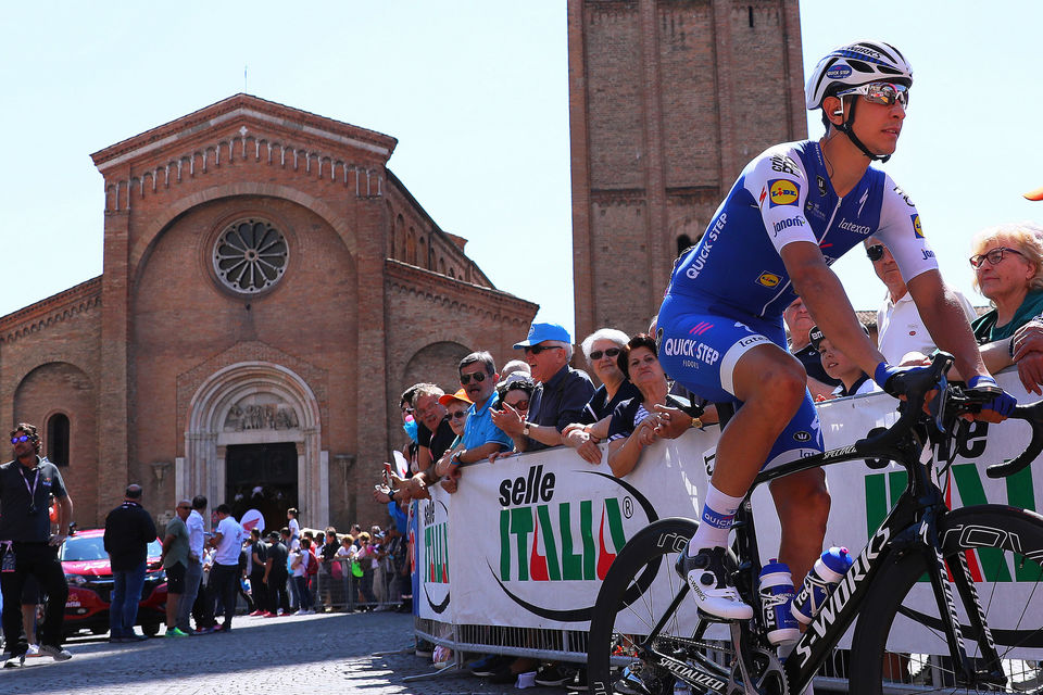 Martinelli in action at GP Jef Scherens