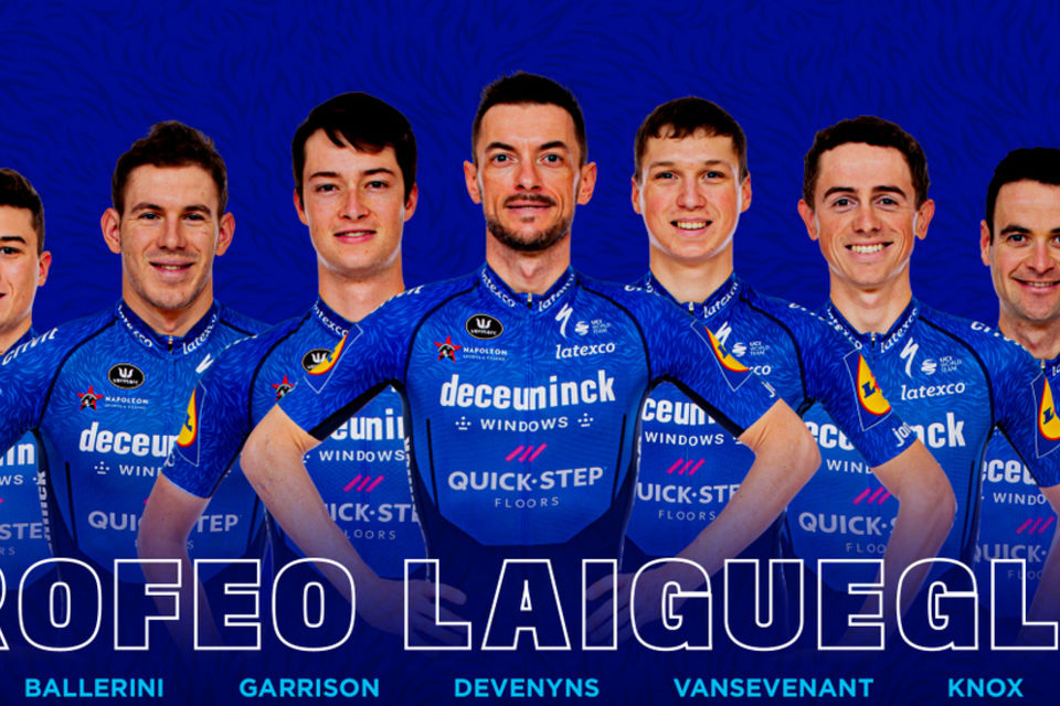 Deceuninck – Quick-Step selectie Trofeo Laigueglia