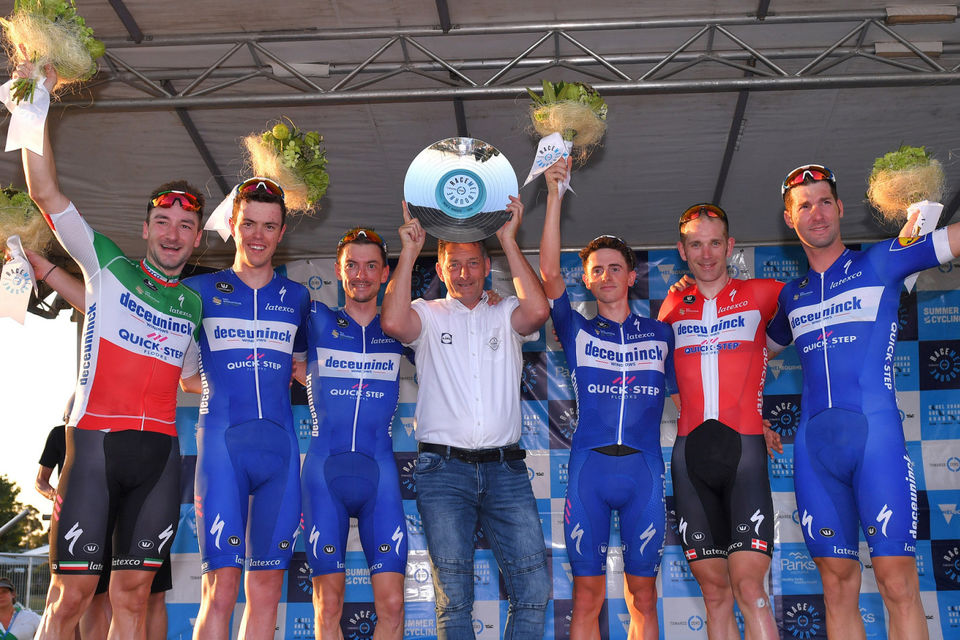 Deceuninck – Quick-Step slaat toe in Race Melbourne