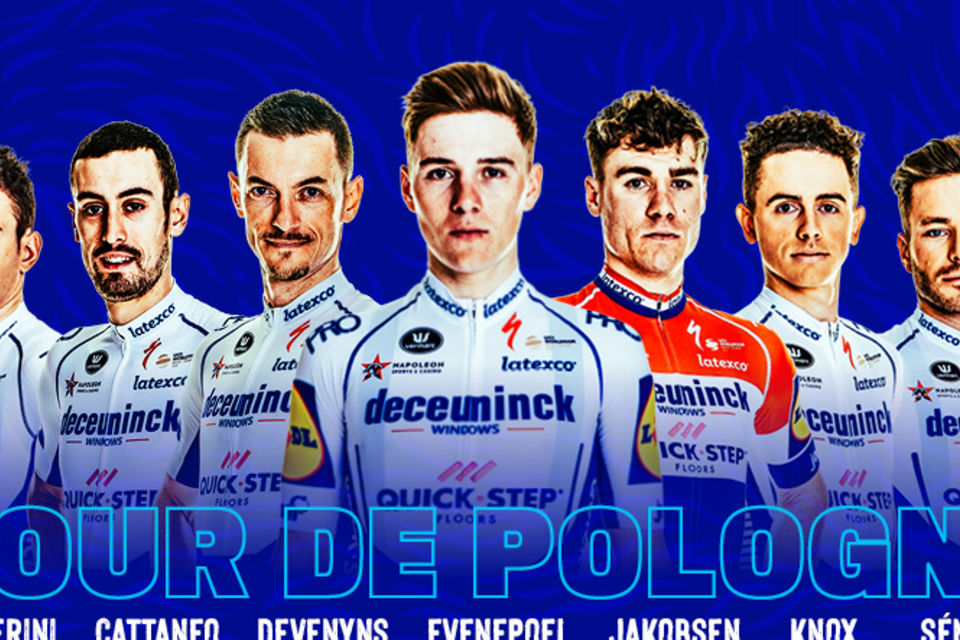 Deceuninck – Quick-Step selectie Tour de Pologne