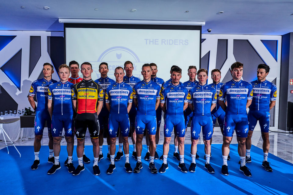 Deceuninck – Quick-Step launch new season in Calpe