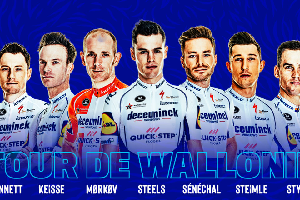 Deceuninck – Quick-Step selectie Tour de Wallonie