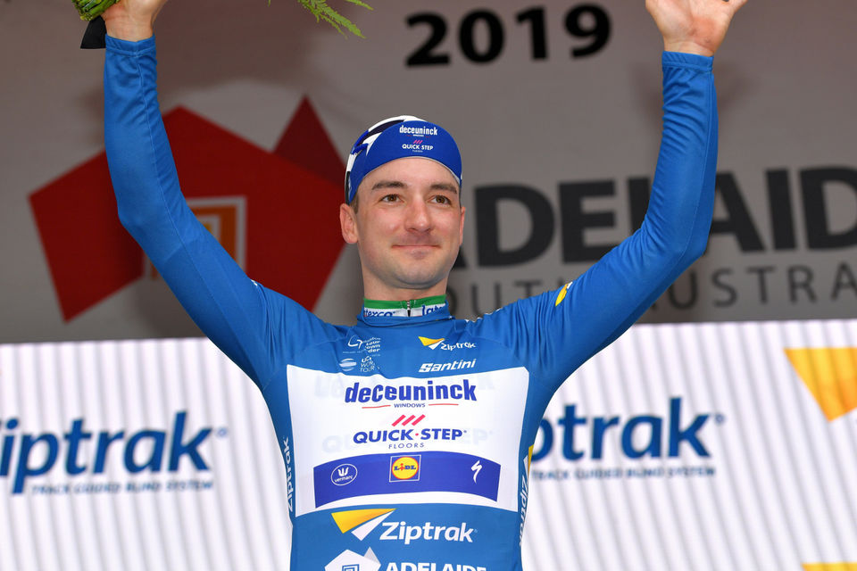 Tour Down Under: Viviani in blauwe trui