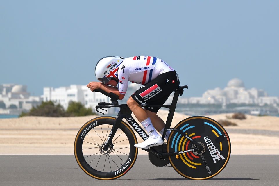 Hayter time trials to top five in UAE
