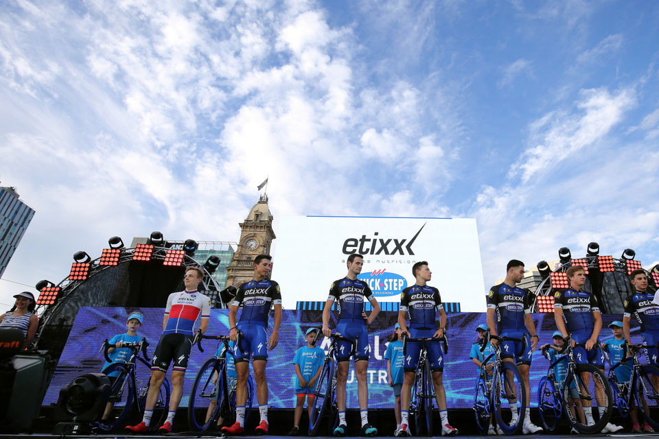 Tour Down Under: Etixx – Quick-Step toont zichzelf in slotrit