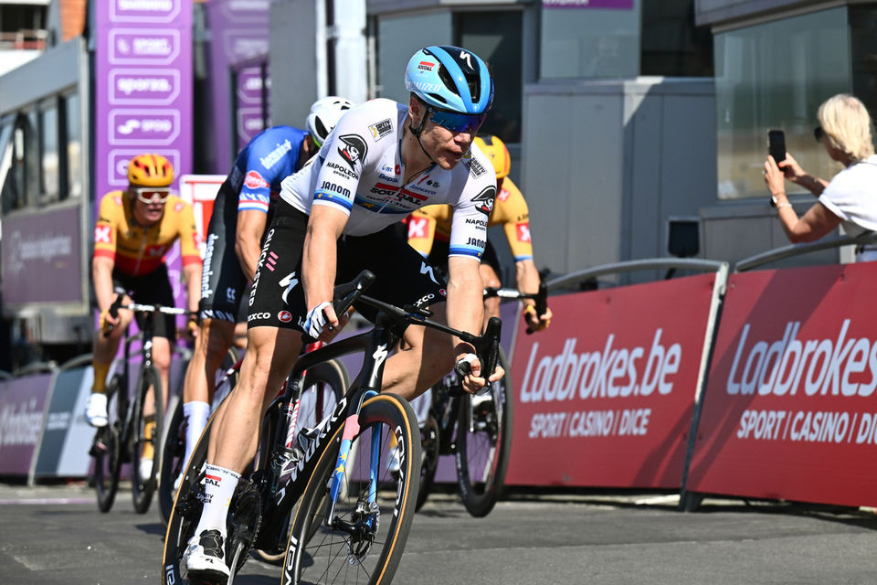 Fabio Jakobsen levert in Knokke-Heist