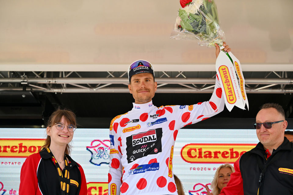 Fausto Masnada wins KOM jersey in Dunkerque