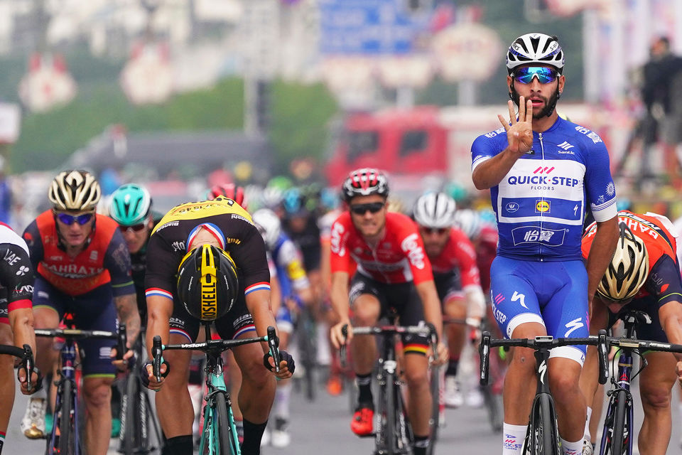 Gaviria caps off fantastic Quick-Step Floors season with victory on Guangxi final stage
