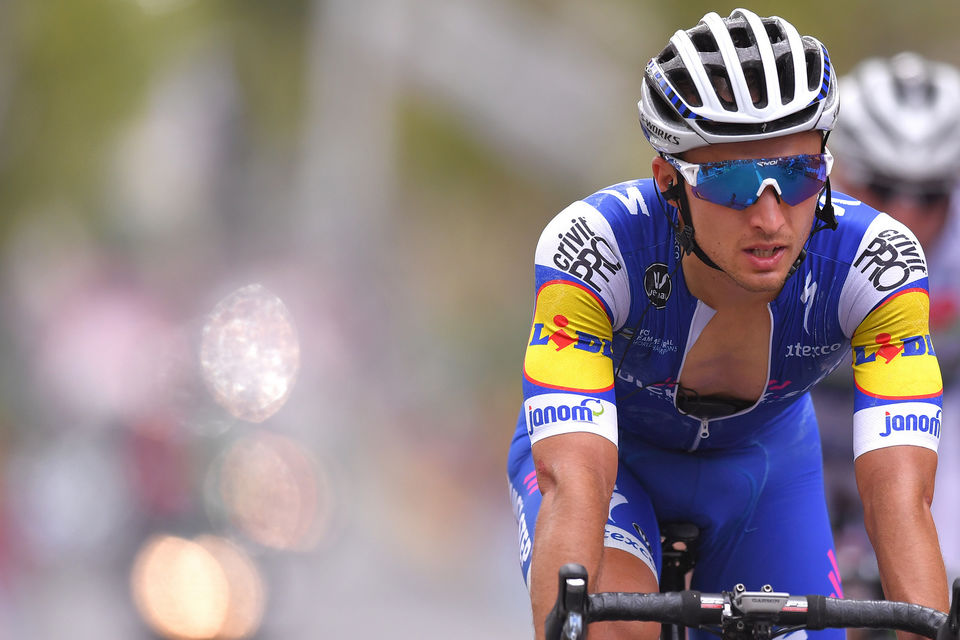 Brambilla climbs to eighth in Namur