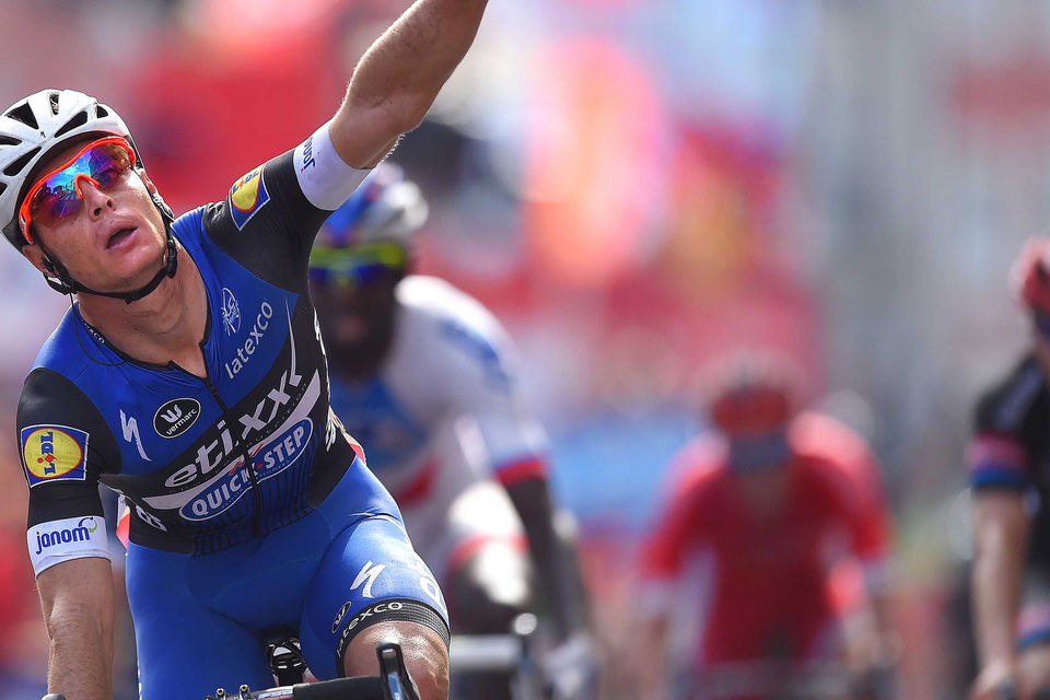 Meersman, unstoppable in the Vuelta a España sprints